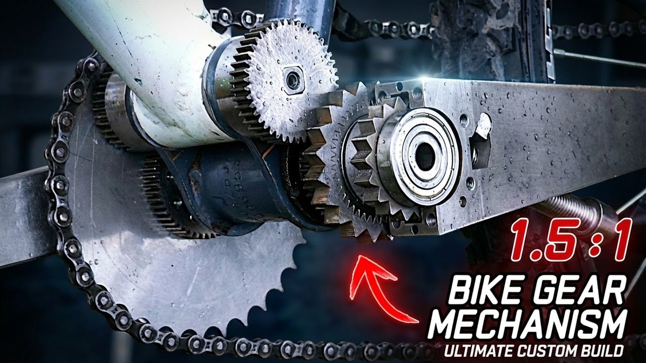 I Built a Torque Converter Bike – And It Works!