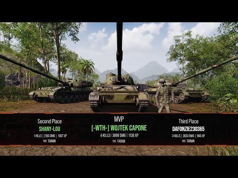 WOT Console: SU-152 "Taran" at Dragon Ridge - Triple threat at the podium for the Tarans