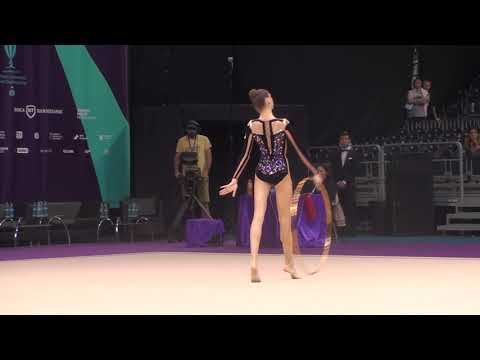 Vlada Nikolchenko UKR Hoop AA World Challenge Cup Cluj 23 August 2019