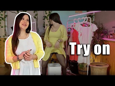 Windy dress Try on!