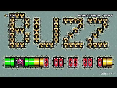 [SMM2] Buzzies are Keys #TeamShell by zPengy