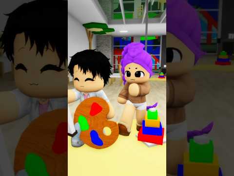 Jinu coloured all over her face then this happened #roblox #kpop #brookhaven