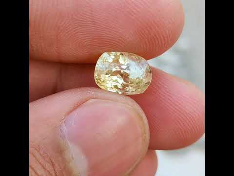 Natural Yellow Sapphire - 4.95 Carat