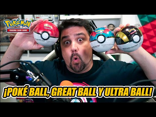 Vídeo relacionado con Pokémon: Lote de latas Poké Ball de JCC Pokémon: Poké, Super y Ultra (9 Sobres de Mejora de JCC Pokémon y 6 Hojas con Pegatinas)