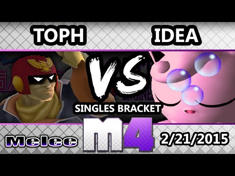 McSmashter 4 - MIOM | Toph (Fox) Vs. EGM | Idea (Jigglypuff) SSBM Singles Bracket - Melee