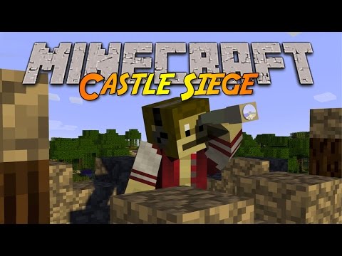 Minecraft -  Castle Siege  -  Chicken glitch!?!?