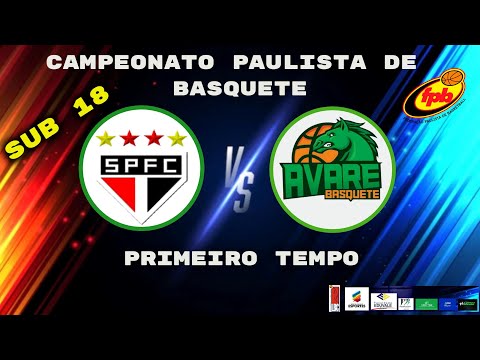SÃO PAULO X AVARÉ - 1º TEMPO
