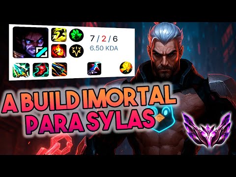 TOP 1 SYLAS BR - BUILD IMORTAL PARA SYLAS! Sylas vs Viktor Mid