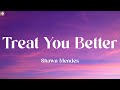 Shawn Mendes Treat You Better Lyrics One Direction Adele Wiz Khalifa Playlist