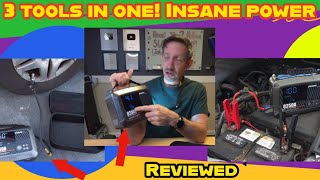 This Jump Starter Can Revive a DEAD Truck AND Inflate Tires 😳 | JFEGWO CS02 Review