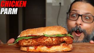 Chicken Parmesan Sandwich with a twist!