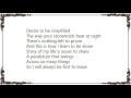 Denison Witmer - How to Be Alone Lyrics
