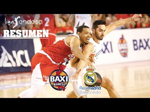 BAXI Manresa - Real Madrid (78-83) RESUMEN // Jornada 17 Liga Endesa