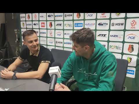 Trener Lublinianki Robert Chmura po meczu ze Stalą Stalowa Wola