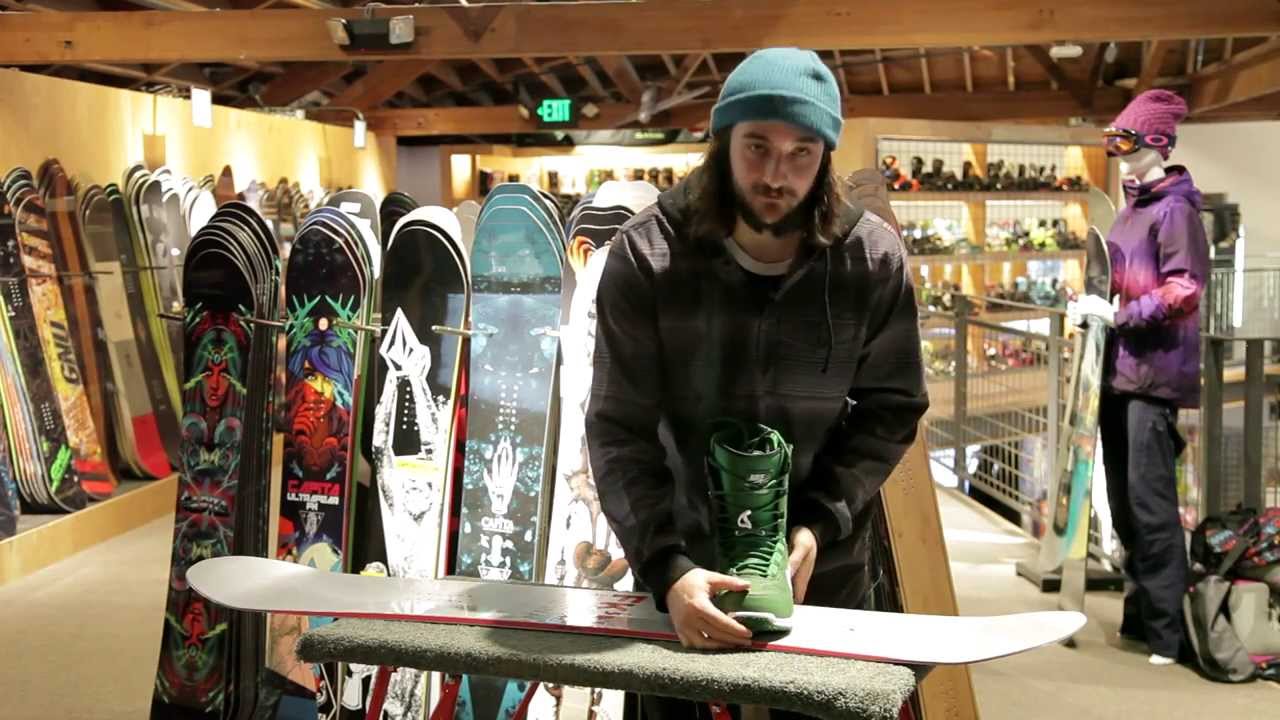 Alibi Snowboard Size Chart