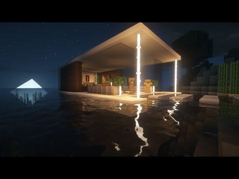 Akila Gaming - Minecraft Modern Beach House | How to Build in Minecraft