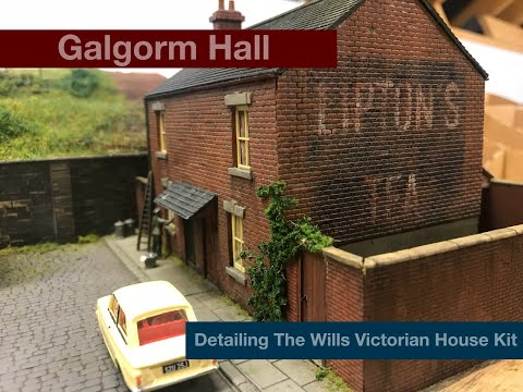 Building A OO Gauge Model Railway: Detailing The Wills Victorian House Kit