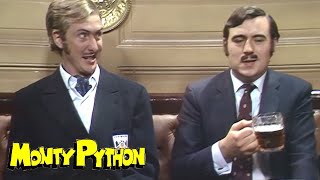 Music video thumbnail preview for Nudge Nudge | Monty Python (Official Sketch) by Monty Python