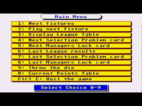 Brian Clough's Football Fortunes Amiga