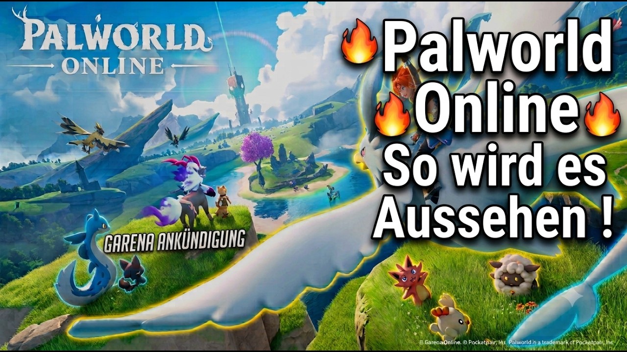 Endlich ENTHÜLLT! Was ist Palworld Online wirklich (Release, Gameplay & Details)