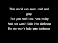 Avicii- Fade Into Darkness (lyrics) 