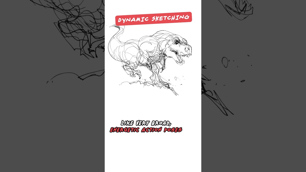 Sketching Kinetic Movement #drawing