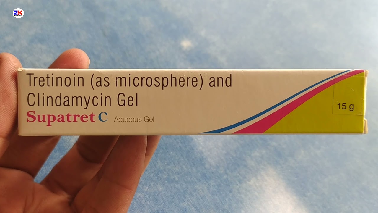 Supatret C Aqueous Gel | Tretinoin & Clindamycin Gel | Supatret C Aqueous Gel Uses Benefit review