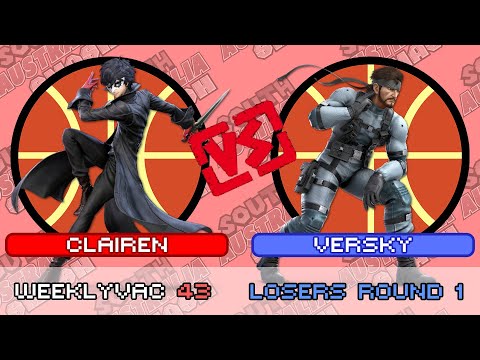 WeeklyVac 43 - SSBU - Clairen (Joker) vs Versky (Snake)