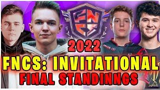 FNCS Invitational 2022 Day 2 Highlights Final Results