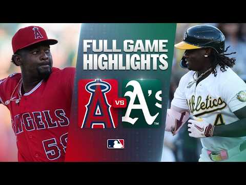 애슬레틱스 VS LA에인절스 12:11 MLB 하이라이트