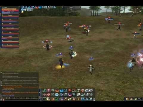 Lineage 2 Kewlaid Oren Castle Siege Gustin PVP 14vs50+??