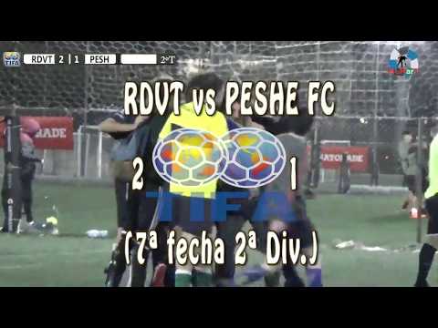 2 RDVT vs PESHE FC 1 (7ª fecha 2ª Div.) - 02/09/2018