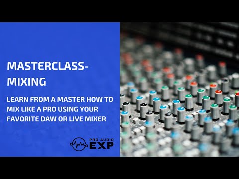 Masterclass in Mixing Promo