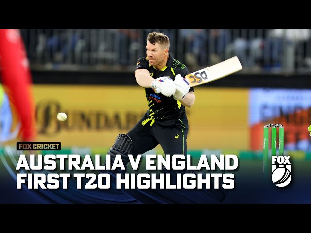 Australia vs England 1st T20I Match Highlights | 09/10/22 | Fox Cricket