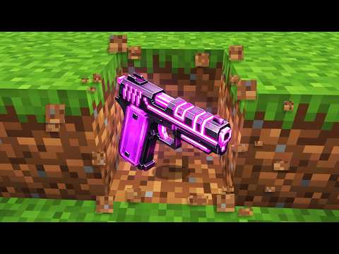 Minecraft, But Drops Are Weapons...