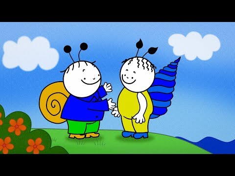 Bartek i Basia - 13 nowych bajek - Wodny ślimak (S02E02) | Kreskówka dla Dzieci po Polsku