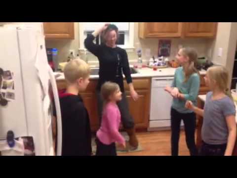 Cleaning the kitchen - Gangnam style