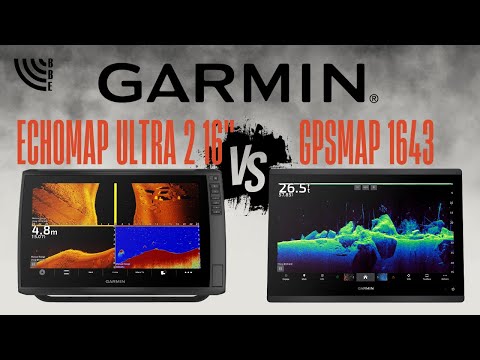 Garmin ECHOMAP Ultra 2 166sv vs GPSMAP 1643 | Side-by-Side Comparison