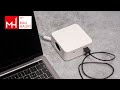 Max Hauri Steckdosenleiste Cube 3x Typ 13 schwarz / gold Sand USB 2m
