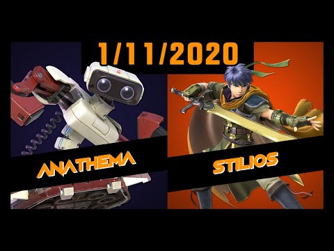ECG Weekly 1/11/2020 - WF - Anathema(ROB) Vs. Stilios(Ike) - SSBU