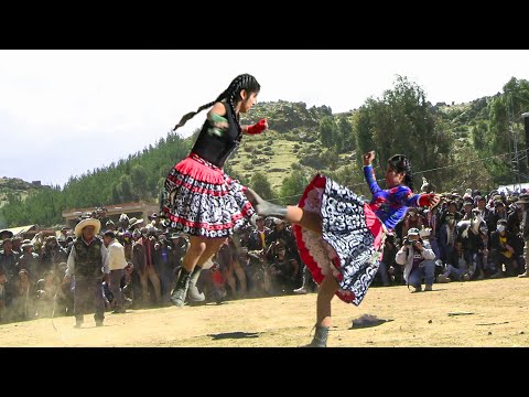 women's wrestling 2023 held in Llique Chumbivilcas