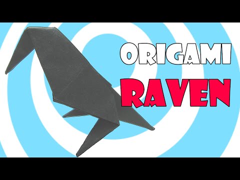 Origami Raven (Crow) Video Instructions