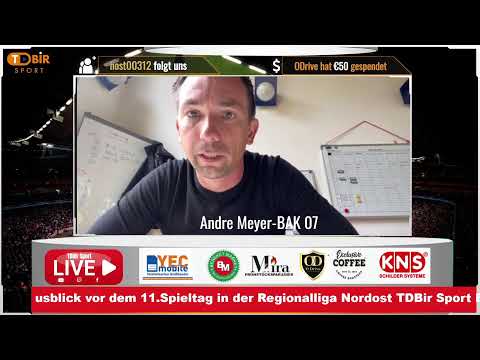 LIVE:  BAK 07 muss zum ZFC Meuselwitz Live Interview