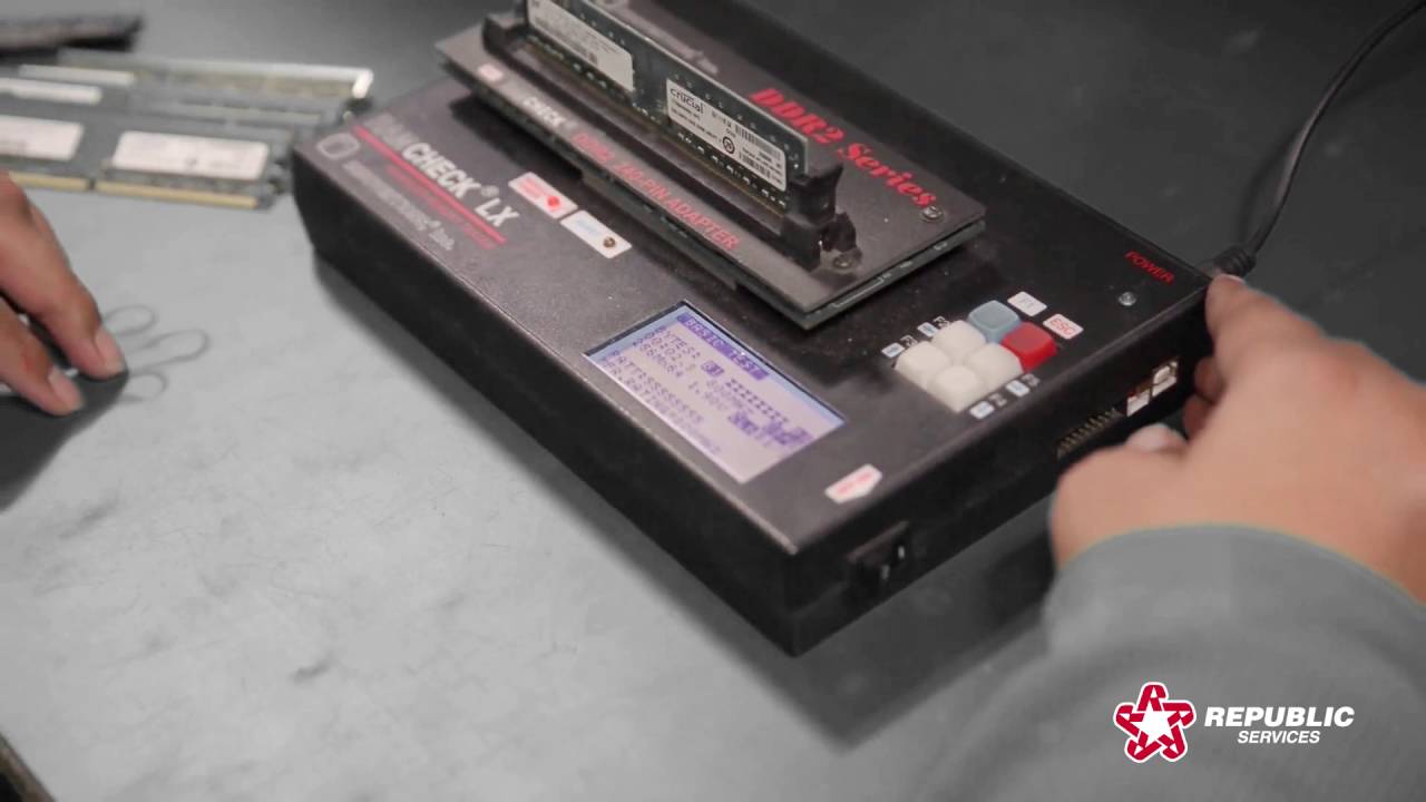 Electronics Recycling: Data Destruction - Republic Services