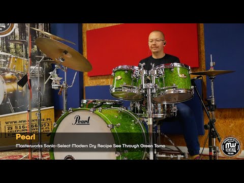 MW-Vintage.pl - Pearl Masterworks Sonic-Select Modern Dry Recipe 22", 10", 12", 16" Tamo TEST 4K