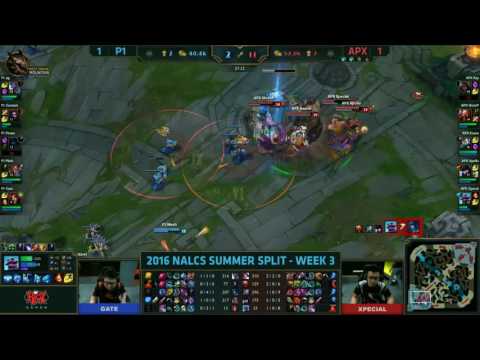 Phoenix1 vs Apex Game 3 Highlights   NA LCS Week 3 Day 2 Summer 2016   P1 vs APX G3