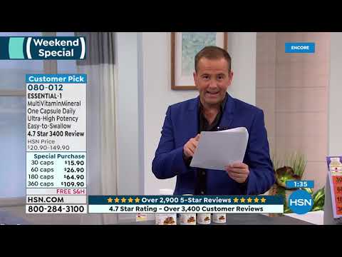 HSN | Andrew Lessman Your Vitamins Anniversary 10.15.2019 - 05 AM