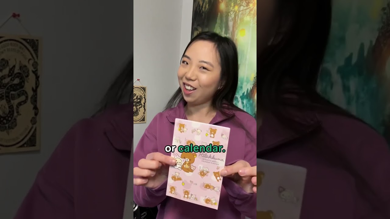 If you love planning, watch this! ♥