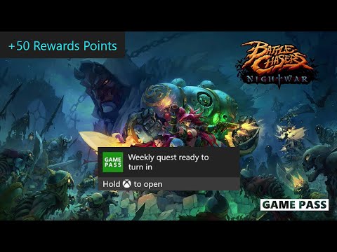 Battle Chasers: Nightwar Weekly Xbox Game Pass Quest Guide - Earn 15,000 XP