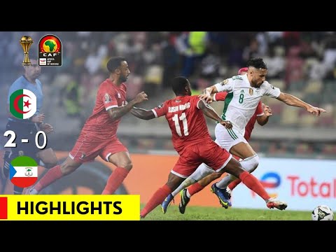 ALGERIA 2-0 EQUATORIAL GUINEA | HIGHLIGHTS |  AFCON QUALIFIERS 2025